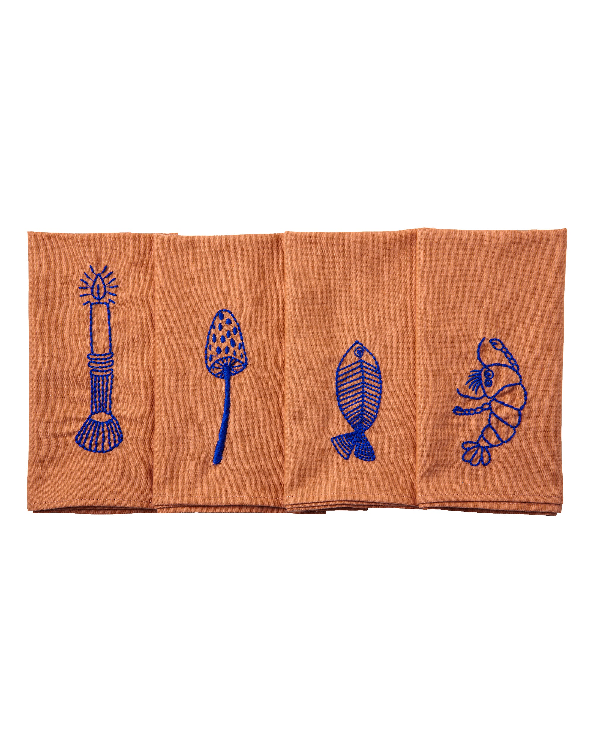 HABIBA CLEA TABLE NAPKINS 4 PCS Table napkins TILE