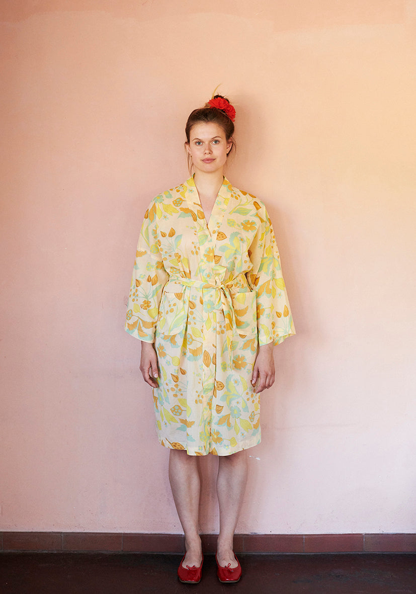 HABIBA FOREST MAZE KIMONO Kimono NUDE