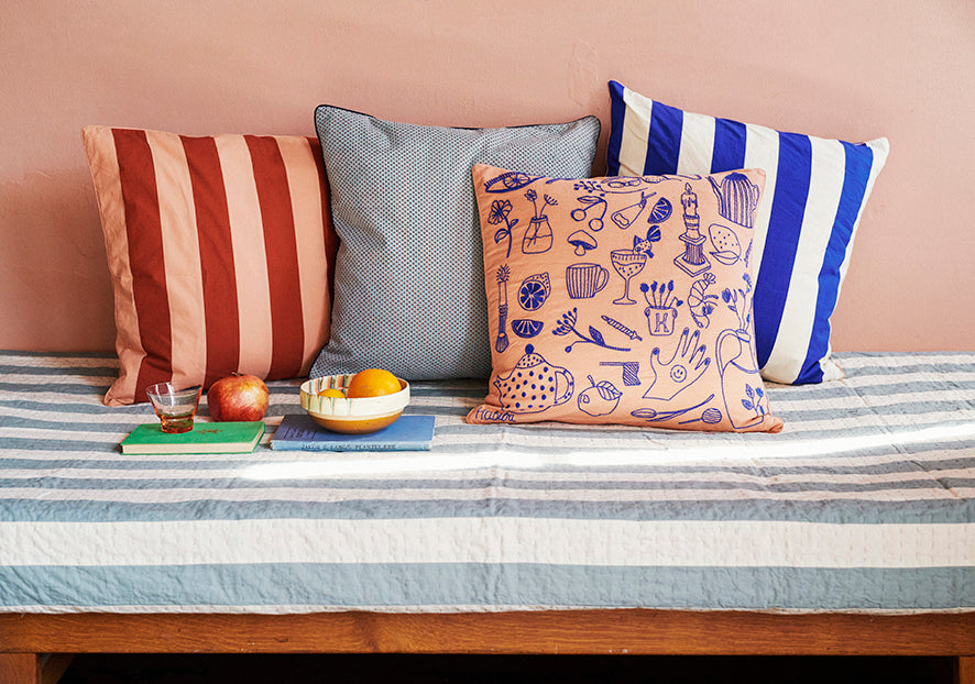 HABIBA MUMU CUSHION Cushion RUST