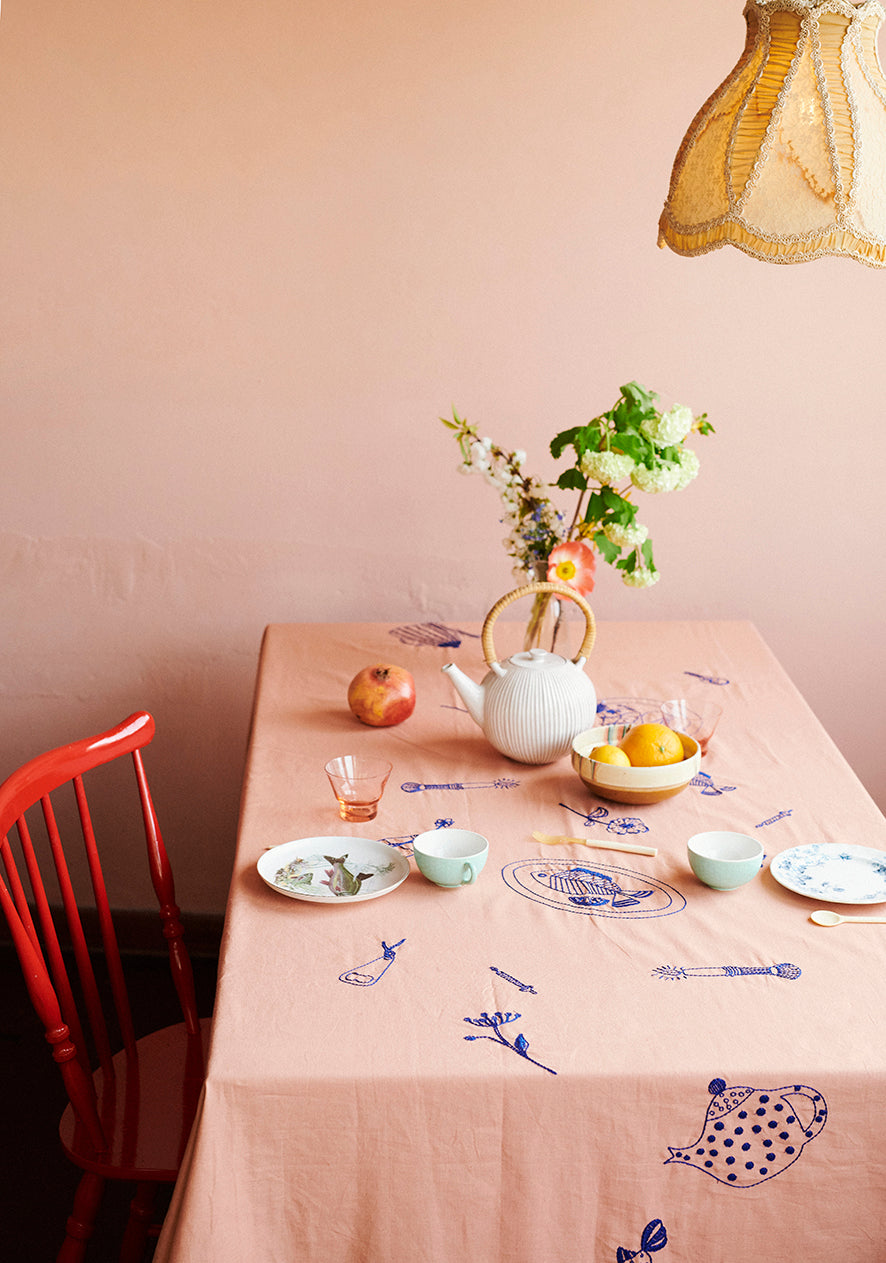 CLEA TABLE CLOTH - Pastel blue