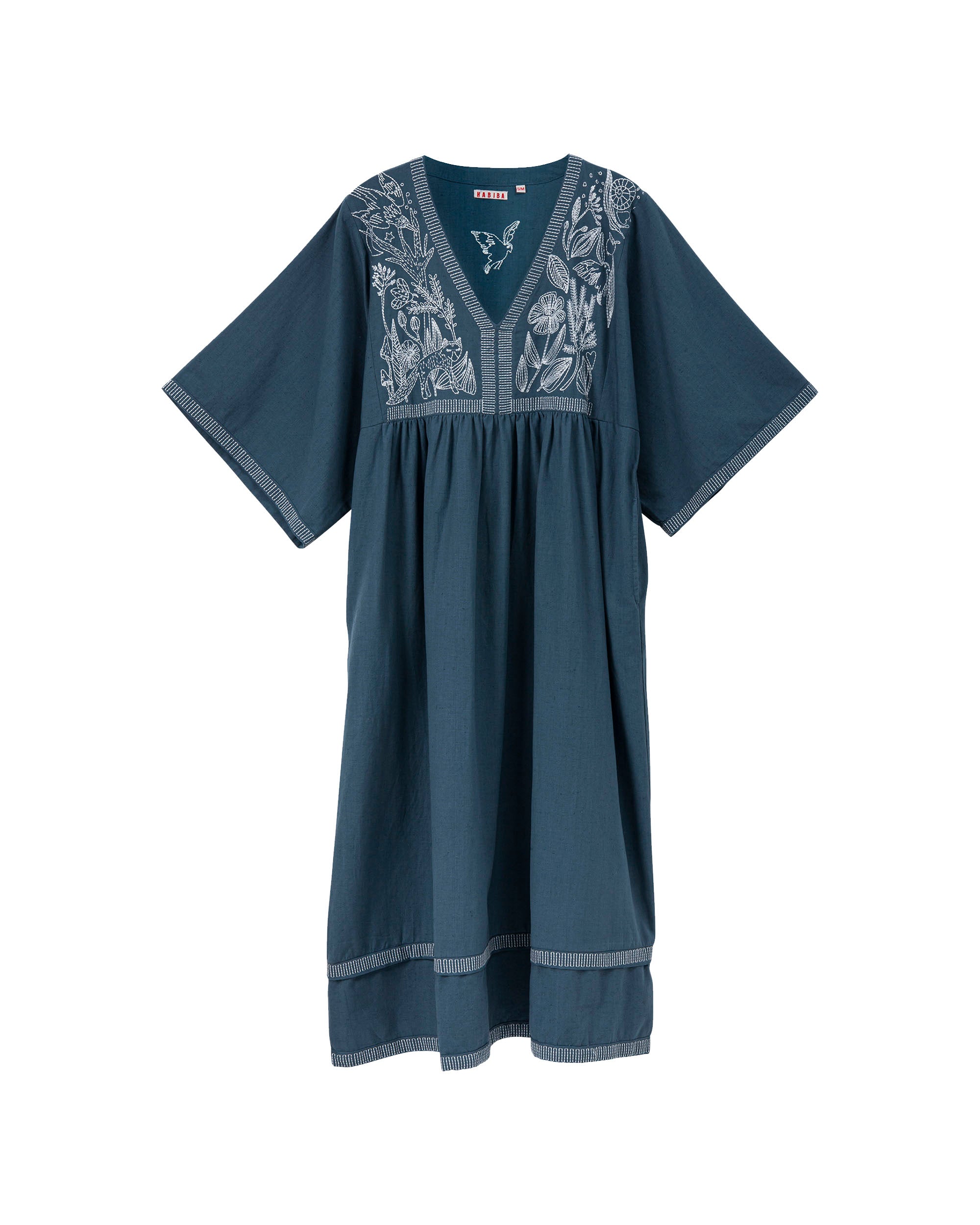 HABIBA VANESSA DRESS 3/4 SLEEVE Dress BLUE MOON