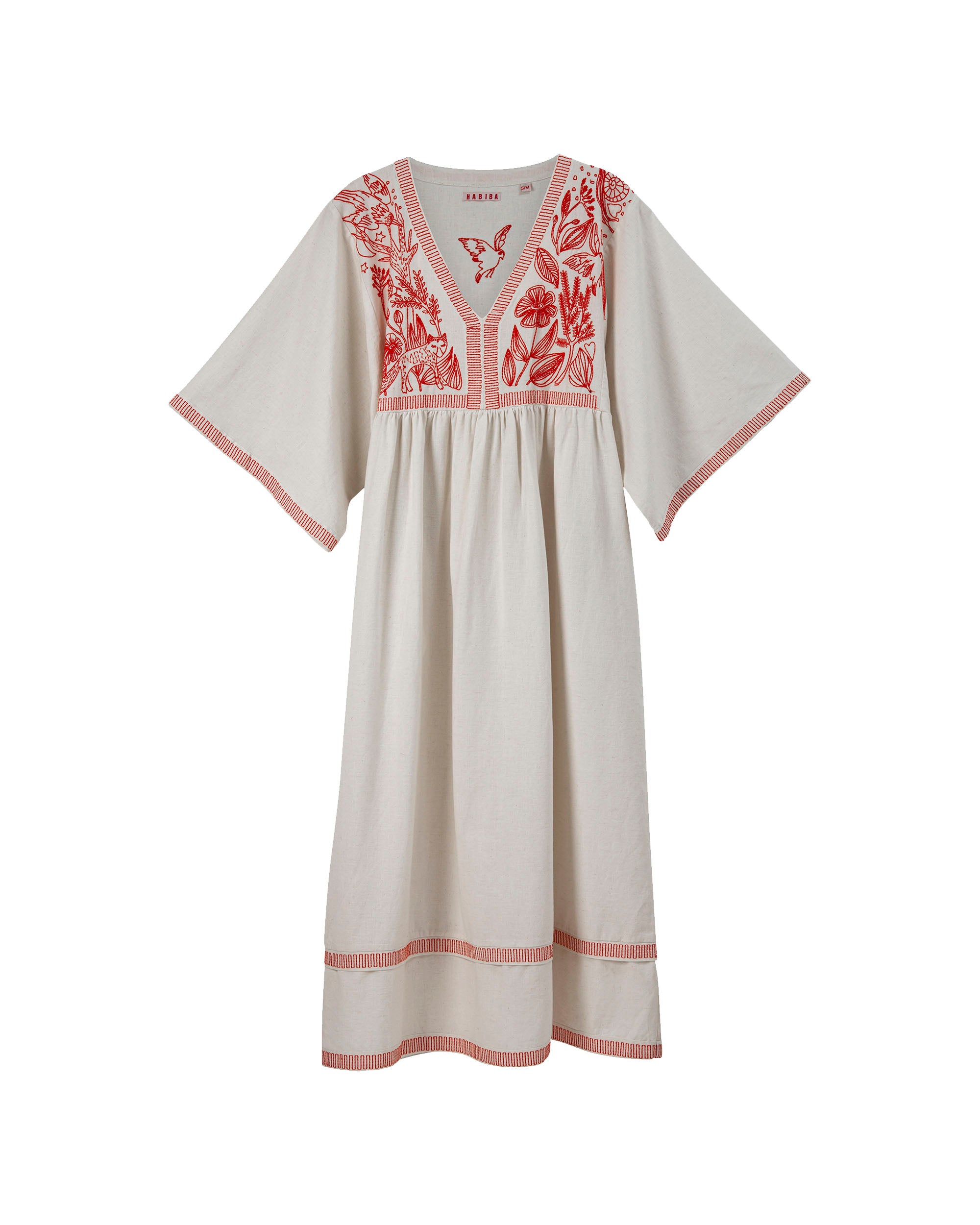 HABIBA VANESSA DRESS 3/4 SLEEVE Dress IVORY
