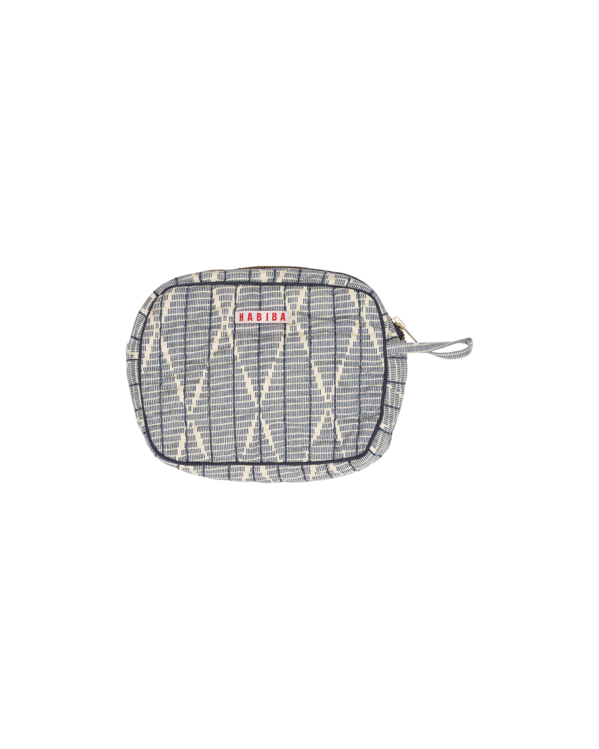HABIBA AMINA IKAT MAKEUP CLUTCH Makeup clutch INDIGO
