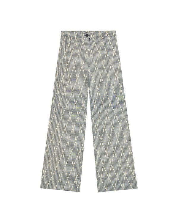 HABIBA AMINA IKAT PANTS RELAXED Pants INDIGO