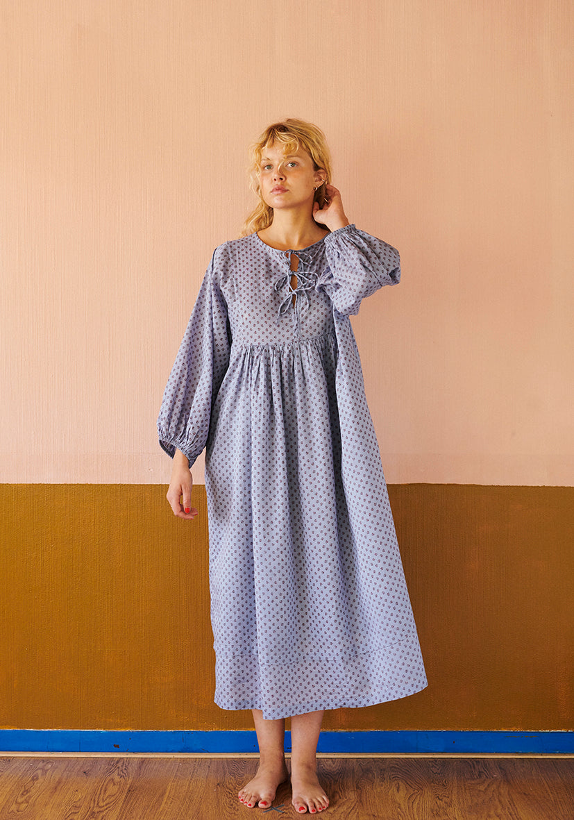 HABIBA ASTRID BOW DRESS Dress SAPPHIRE