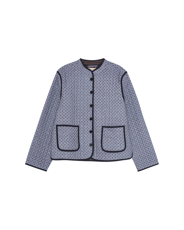 HABIBA ASTRID QUILTED CHINA JACKET Jacket SAPPHIRE