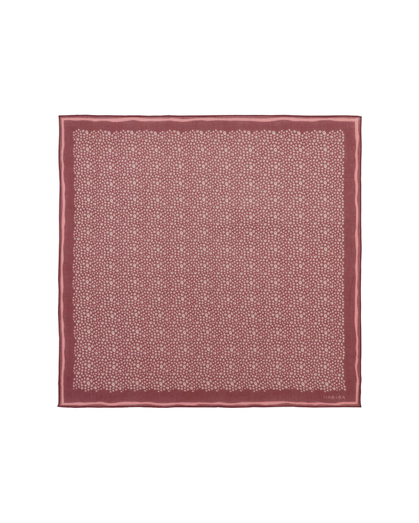 HABIBA AUTUMN LEAF BANDANA Bandana BURGUNDY