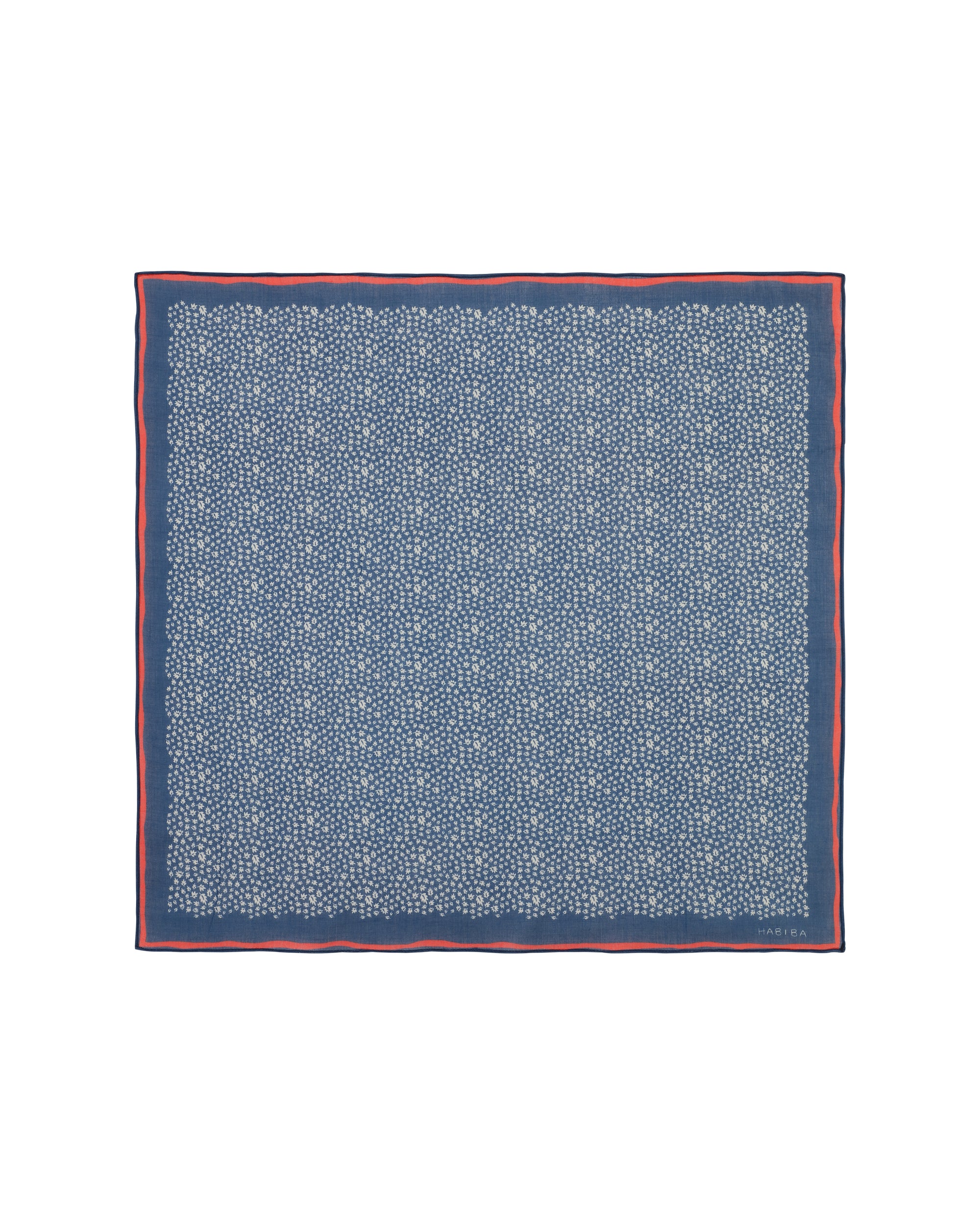 HABIBA AUTUMN LEAF BANDANA Bandana INDIGO