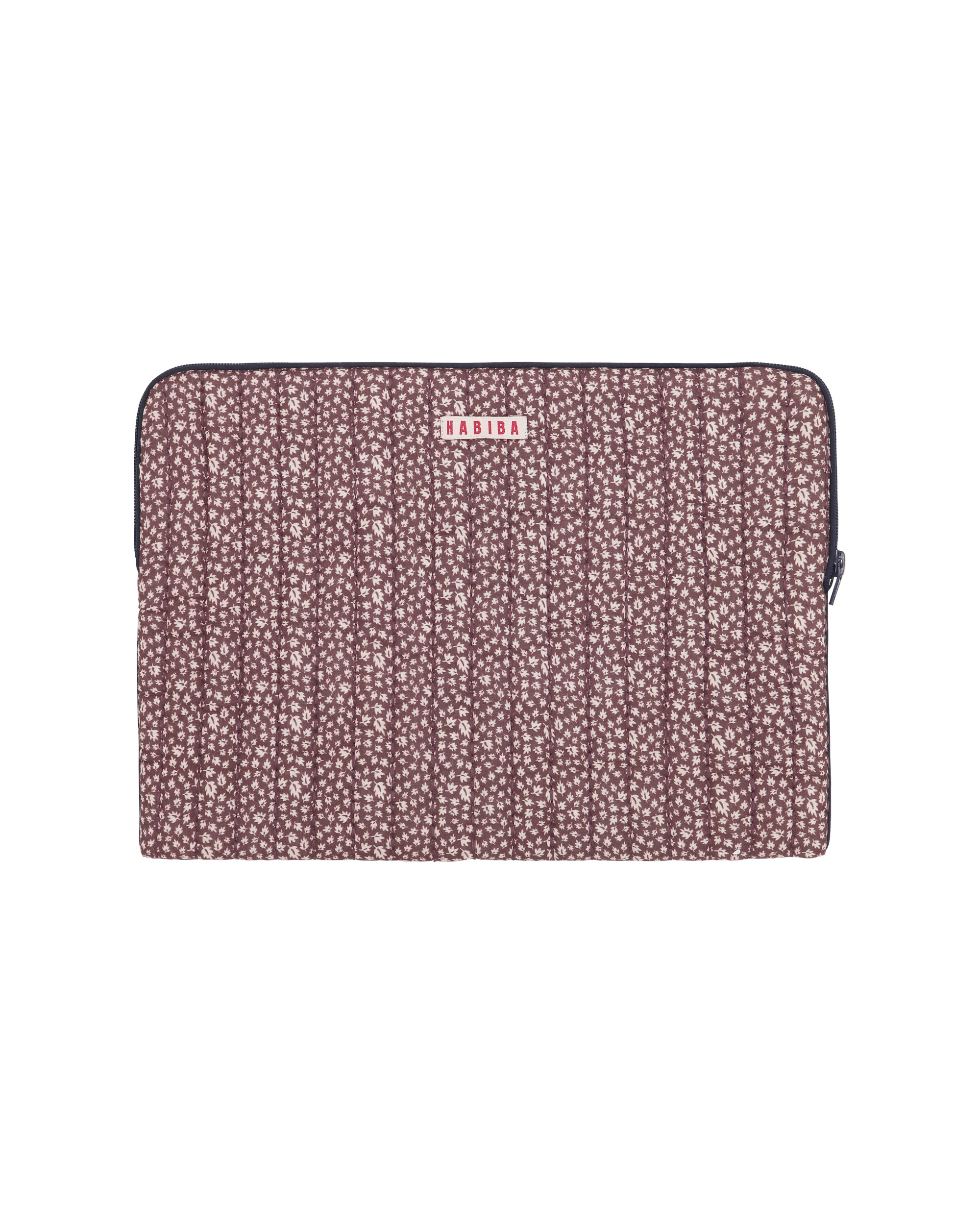 HABIBA AUTUMN LEAF COMPUTER SLEEVE Computer Sleeve BURGUNDY