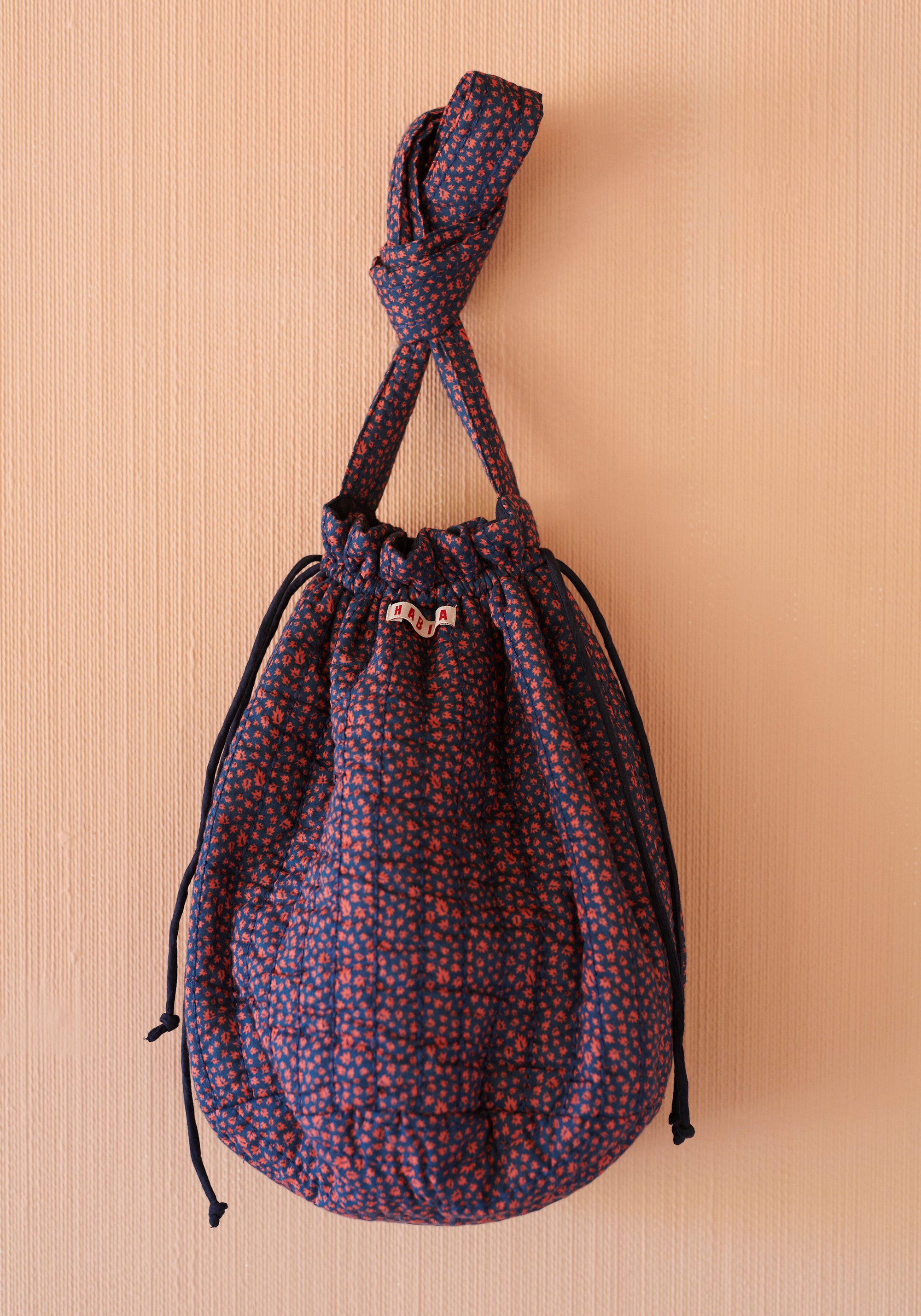 HABIBA AUTUMN LEAF DRAWSTRING SACK Bag LOVE