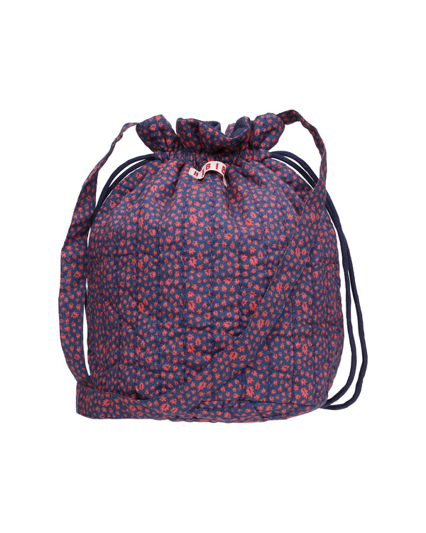 HABIBA AUTUMN LEAF DRAWSTRING SACK Bag LOVE