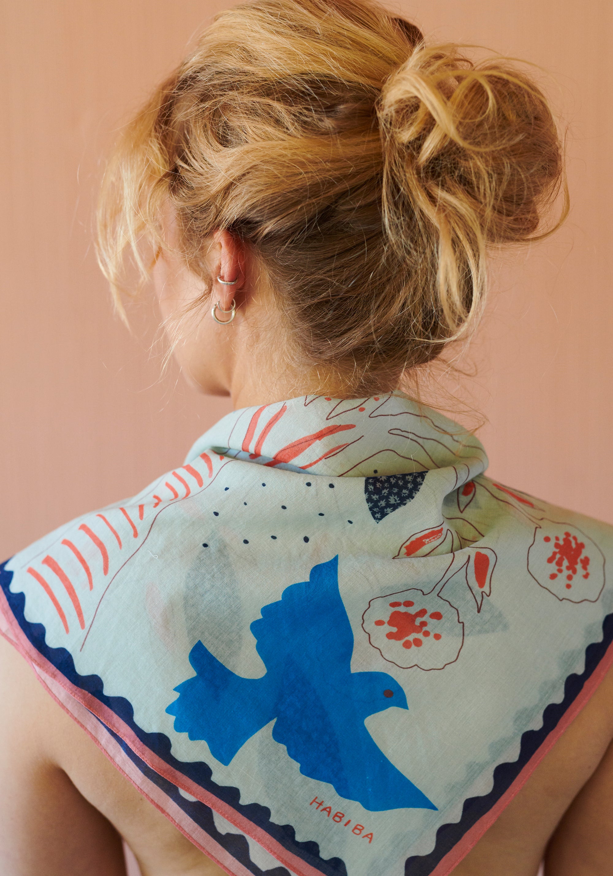 HABIBA BOHEMIA BANDANA Bandana PISTACIO