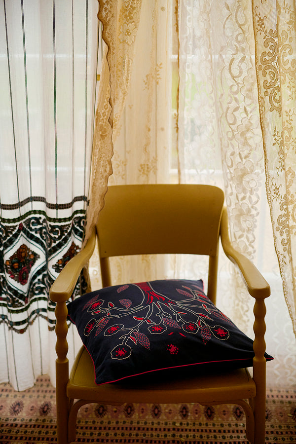 HABIBA BOHEMIA CUSHION Cushion INDIGO