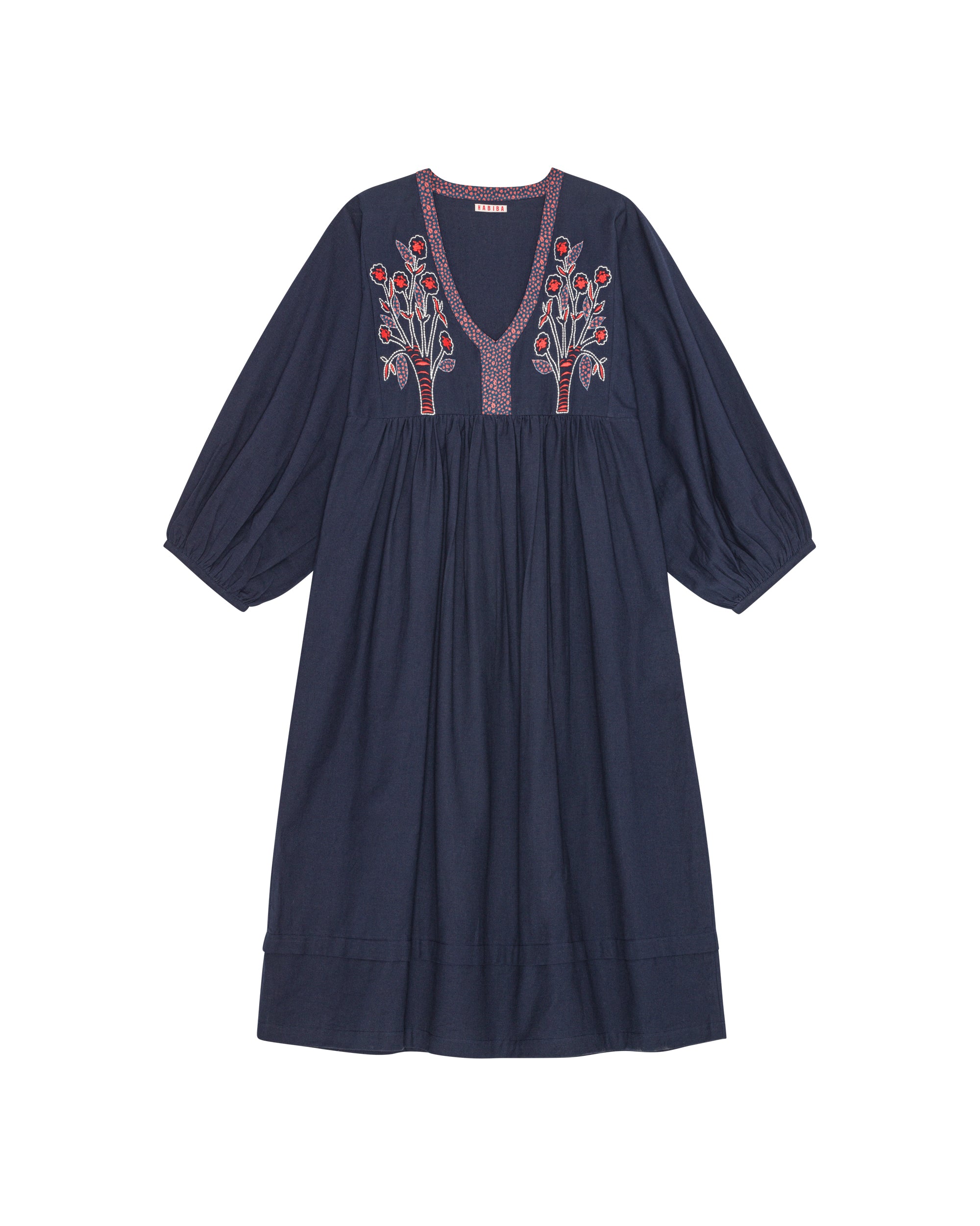 HABIBA BOHEMIA DRESS W/ BELL SLEEVES Dress INDIGO