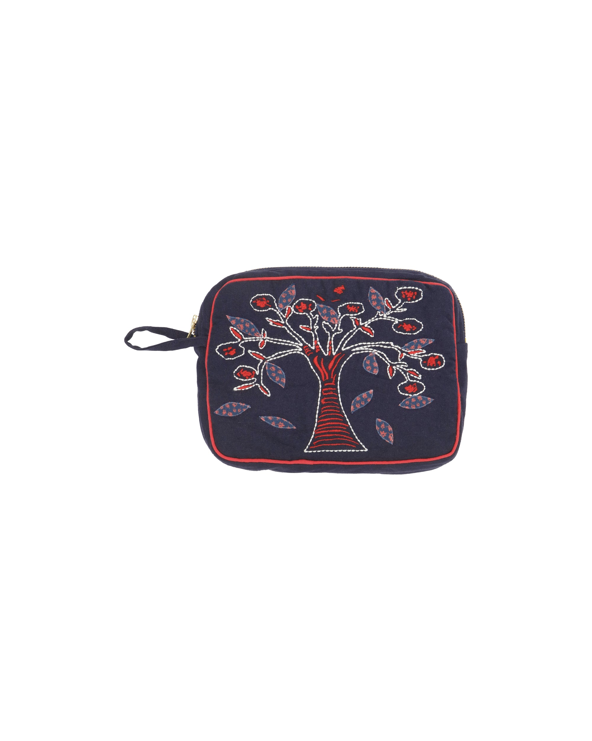HABIBA BOHEMIA MAKEUP CLUTCH Makeup clutch INDIGO