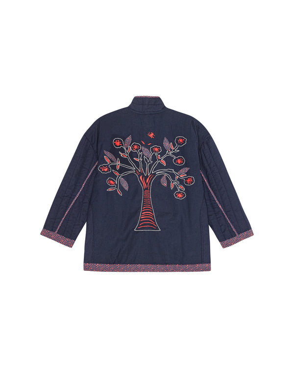HABIBA BOHEMIA QUILTED COAT Coat INDIGO