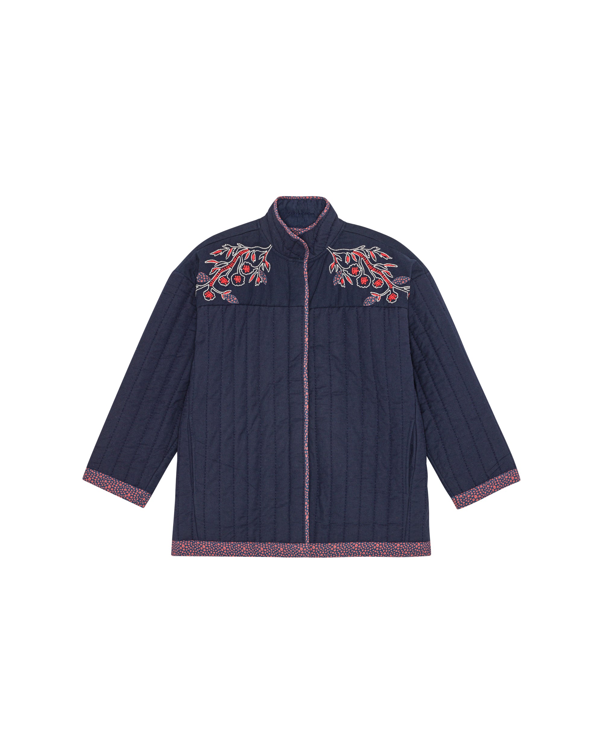 HABIBA BOHEMIA QUILTED COAT Coat INDIGO