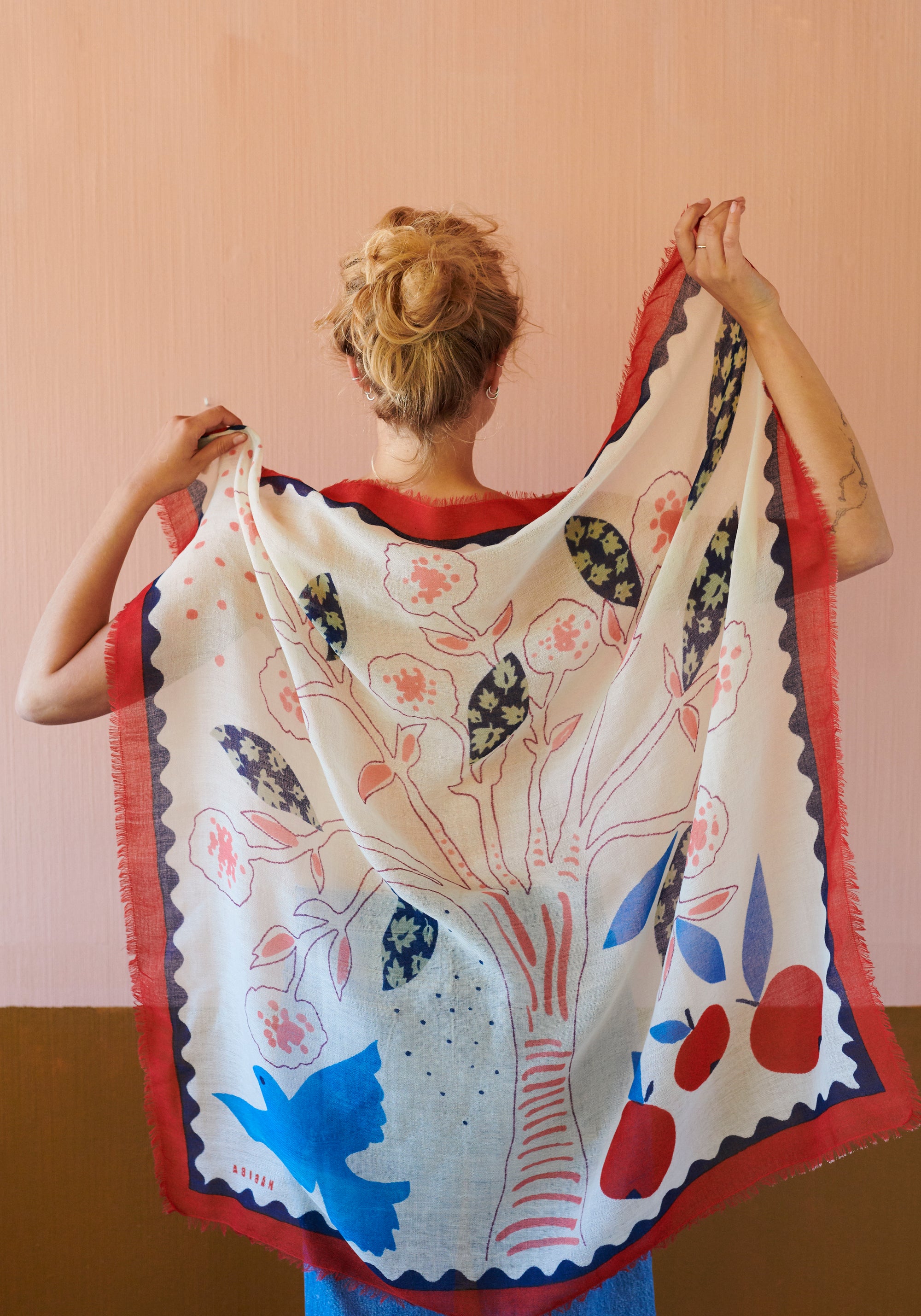 HABIBA BOHEMIA SCARF Scarf PISTACIO