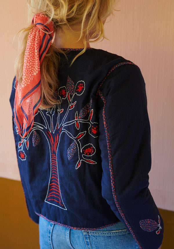 HABIBA BOHEMIA SHORT JACKET Jacket INDIGO