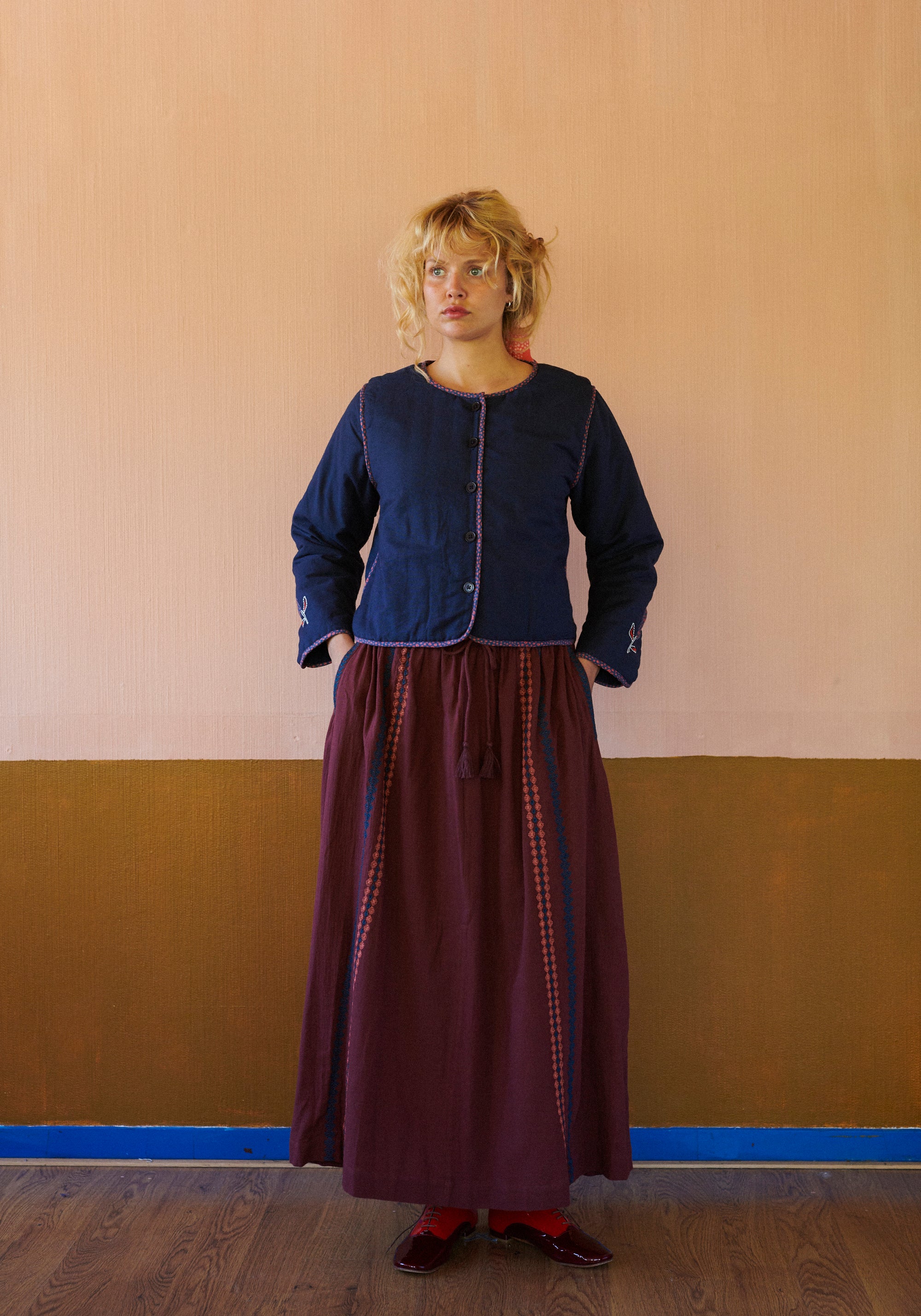 HABIBA BOHEMIA SHORT JACKET Jacket INDIGO