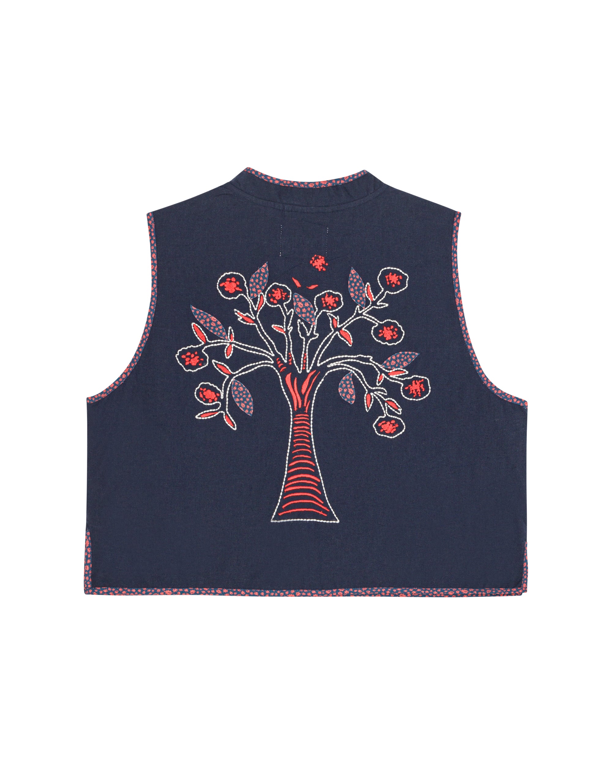 HABIBA BOHEMIA SHORT WAISTCOAT Waistcoat INDIGO