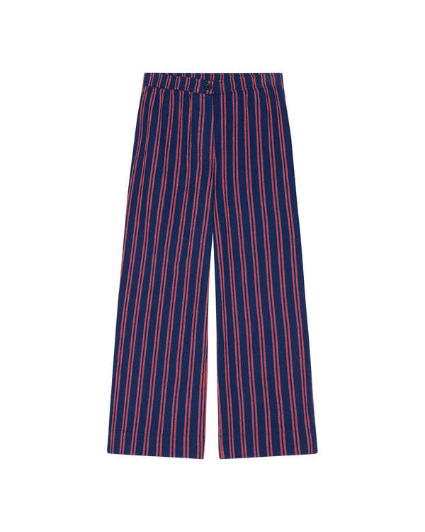 HABIBA BOLSTER STRIPE PANTS RELAXED Pants INDIGO