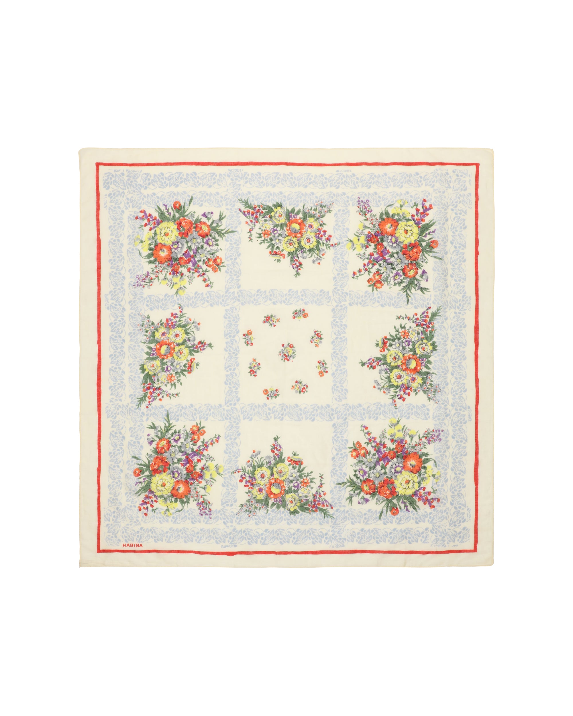 HABIBA BOUQUET SCARF Scarf VANILLA