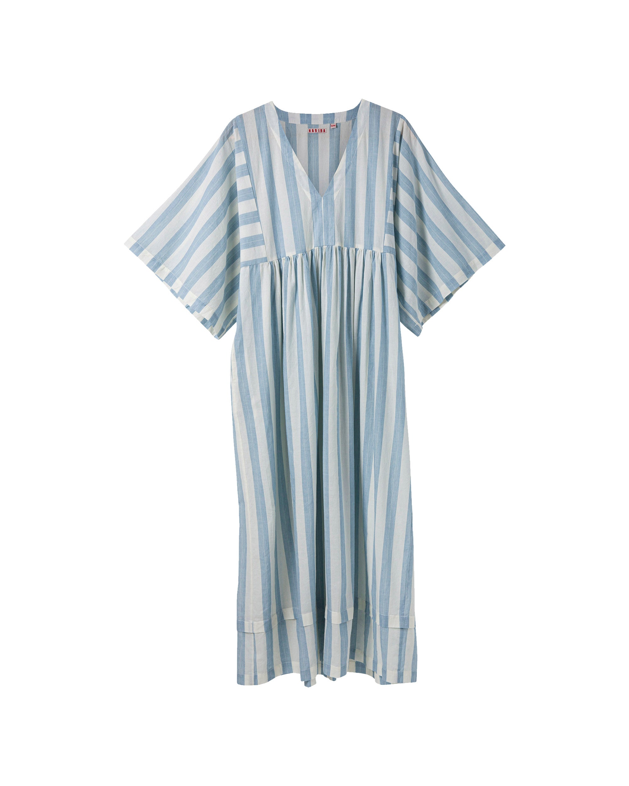 HABIBA CAPRI STRIPE DRESS 3/4 SLEEVE Dress BLUE MOON