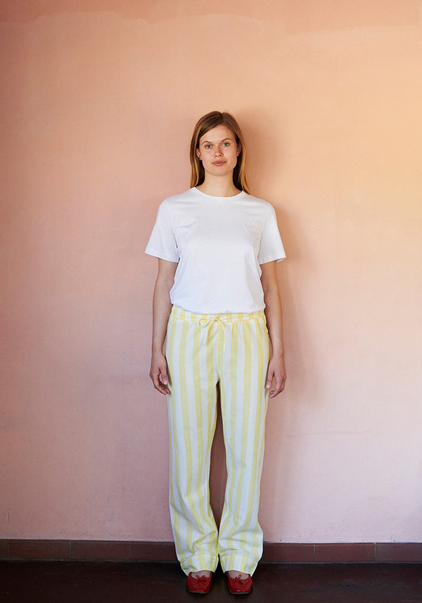 HABIBA CAPRI STRIPE PANTS Pants LIMONE