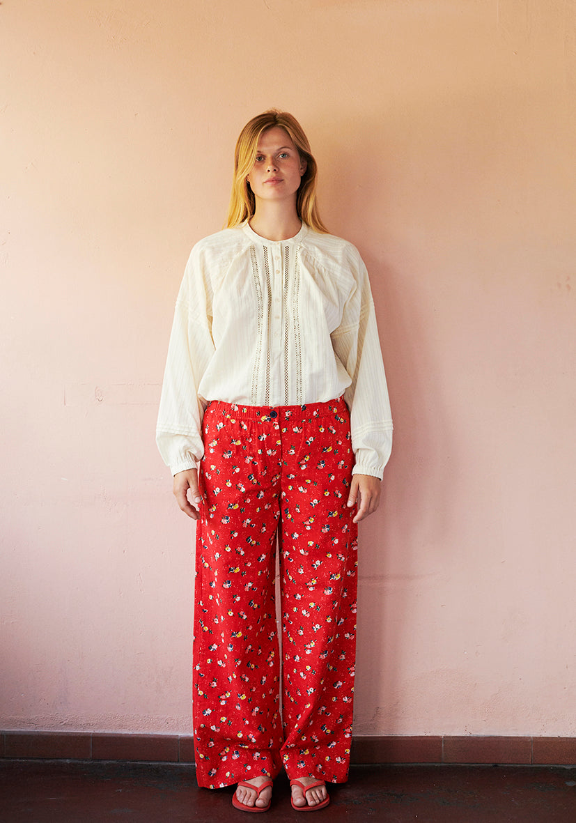 HABIBA CIRCUS SLUBS PANTS RELAXED Pants KISS