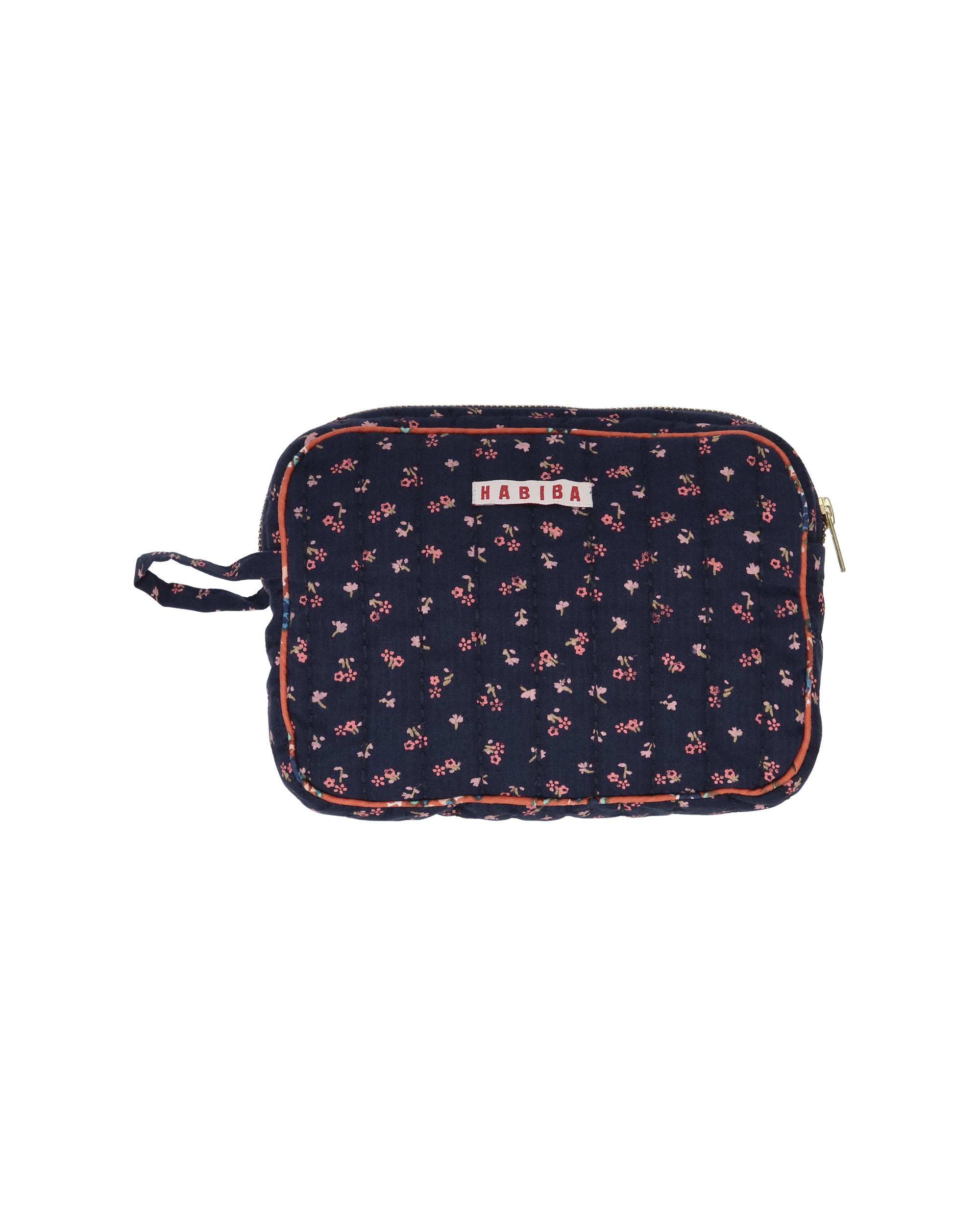 HABIBA FLEUR MAKEUP CLUTCH Makeup clutch INDIGO