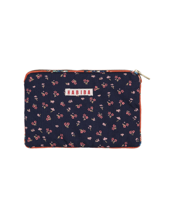 HABIBA FLEUR MINI CLUTCH Bag INDIGO