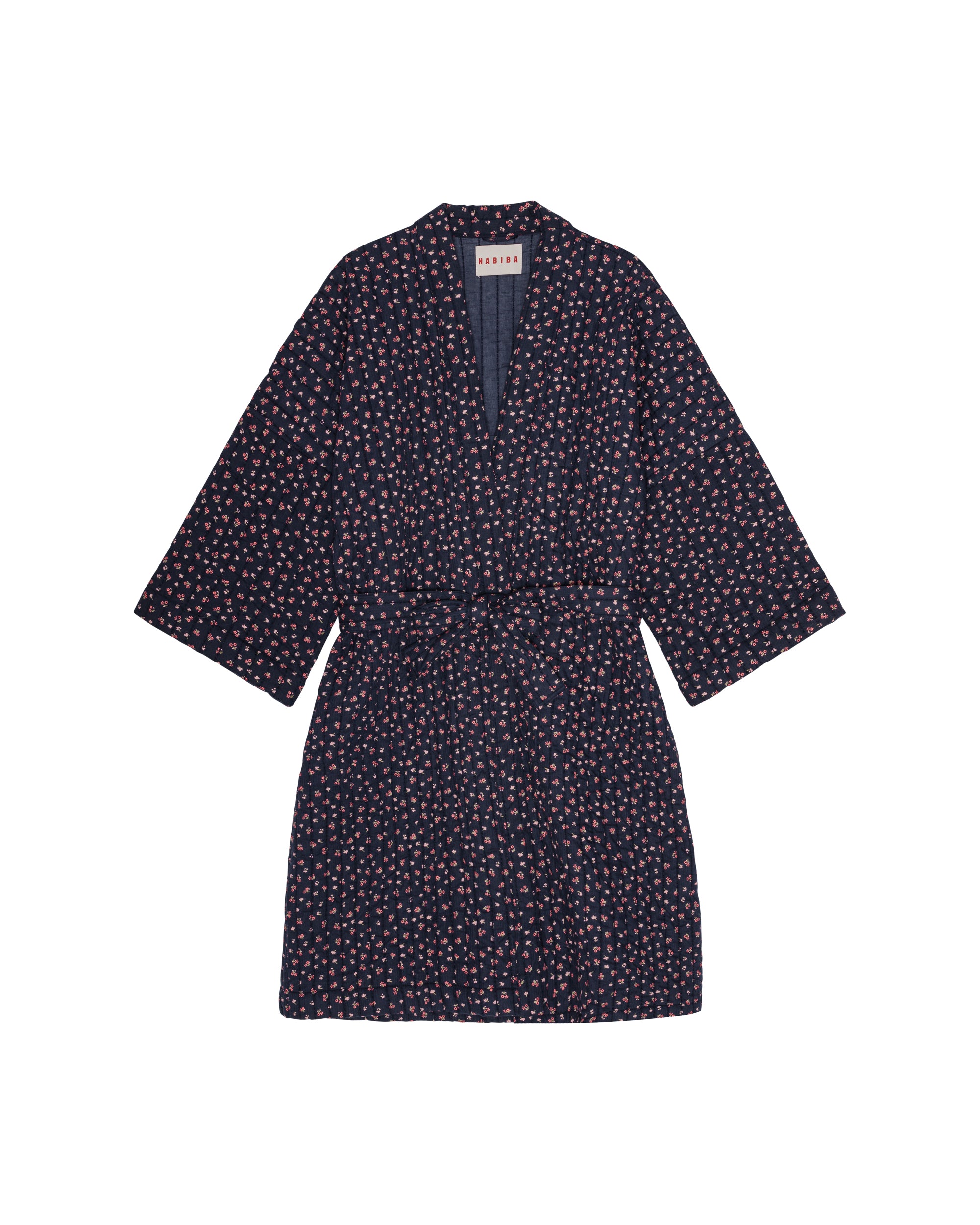 HABIBA FLEUR QUILTED KIMONO Kimono INDIGO