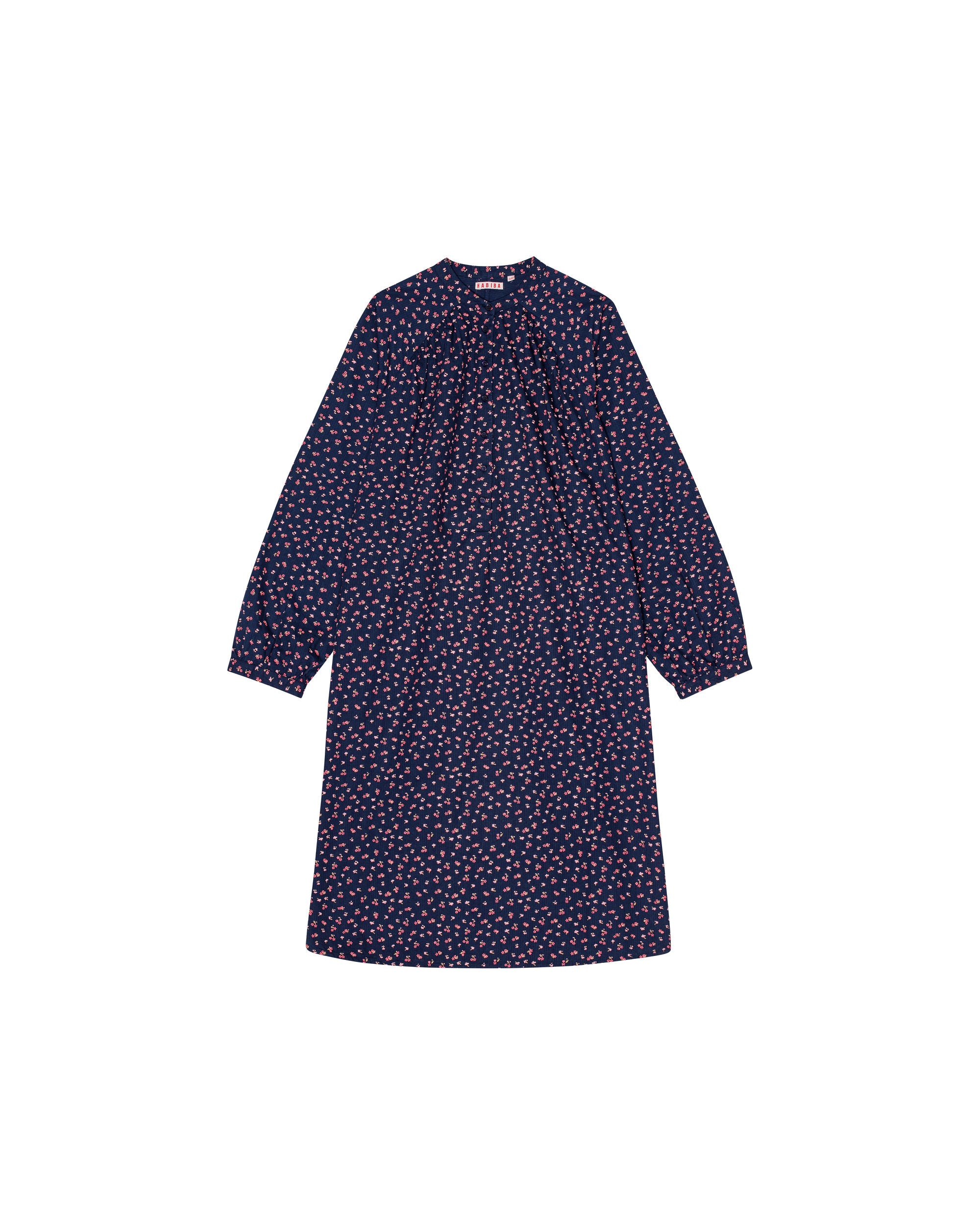 HABIBA FLEUR SHIRT DRESS Dress INDIGO