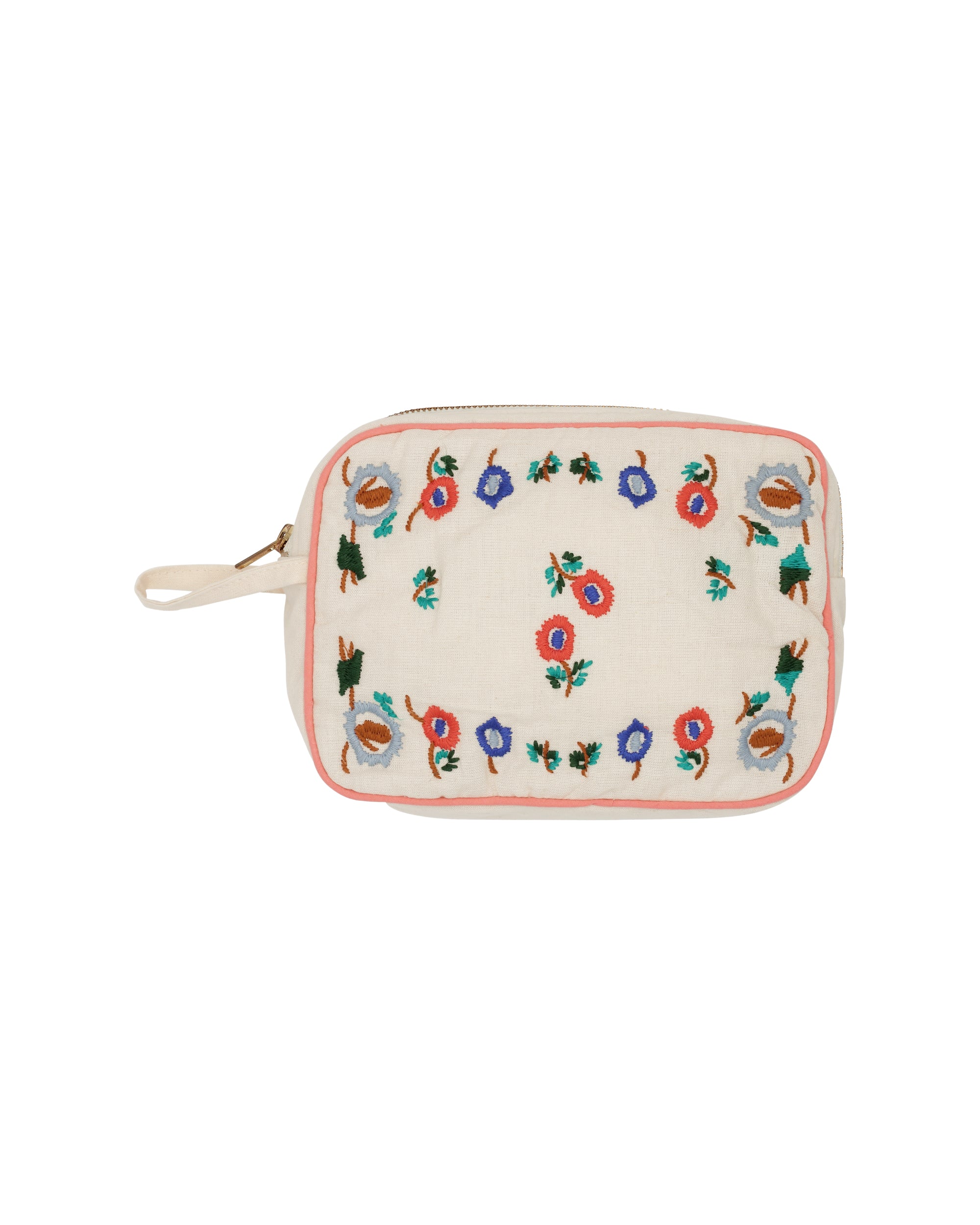 HABIBA FLORA MAKEUP CLUTCH Makeup clutch VANILLA