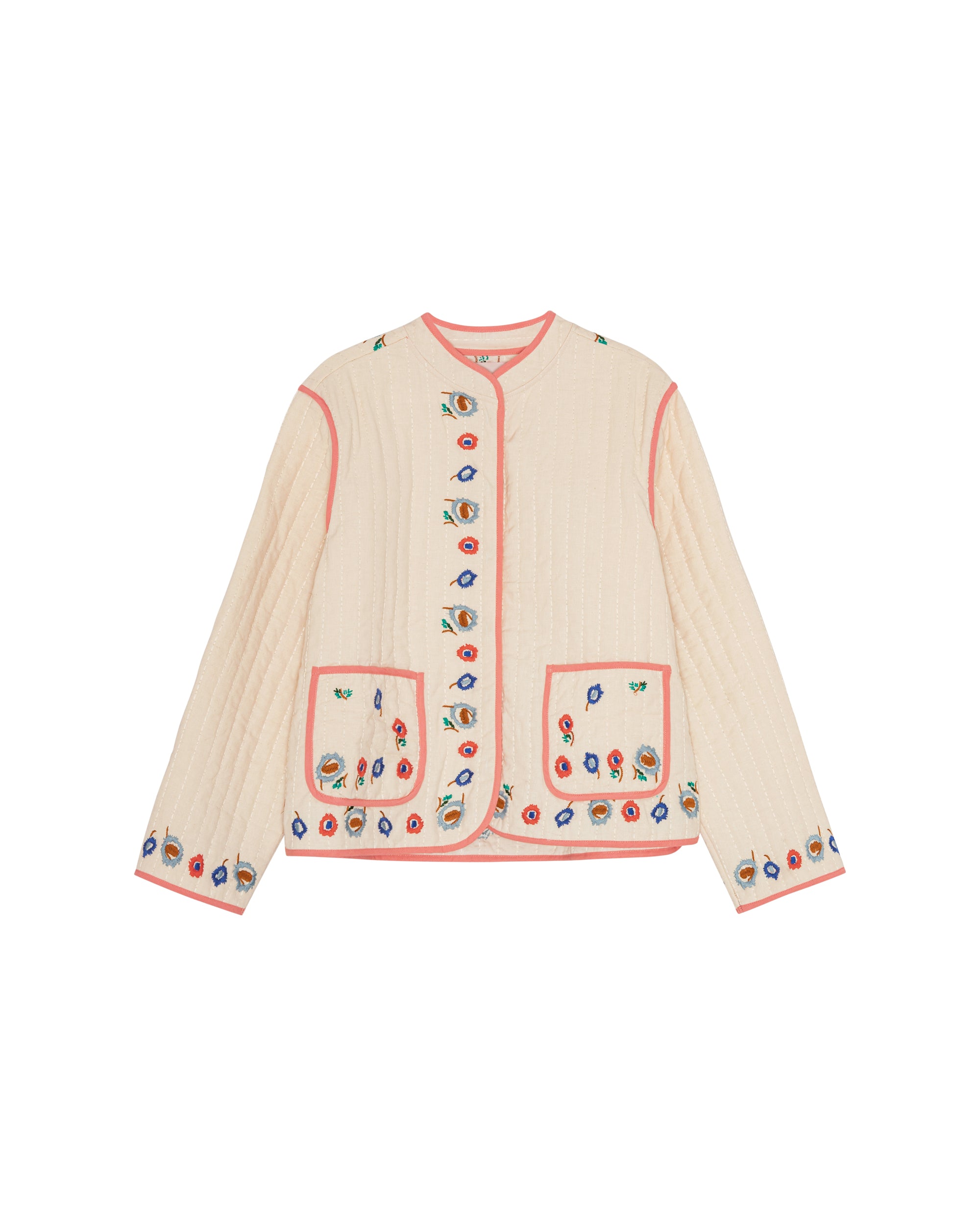 HABIBA FLORA QUILTED CHINA JACKET Jacket VANILLA