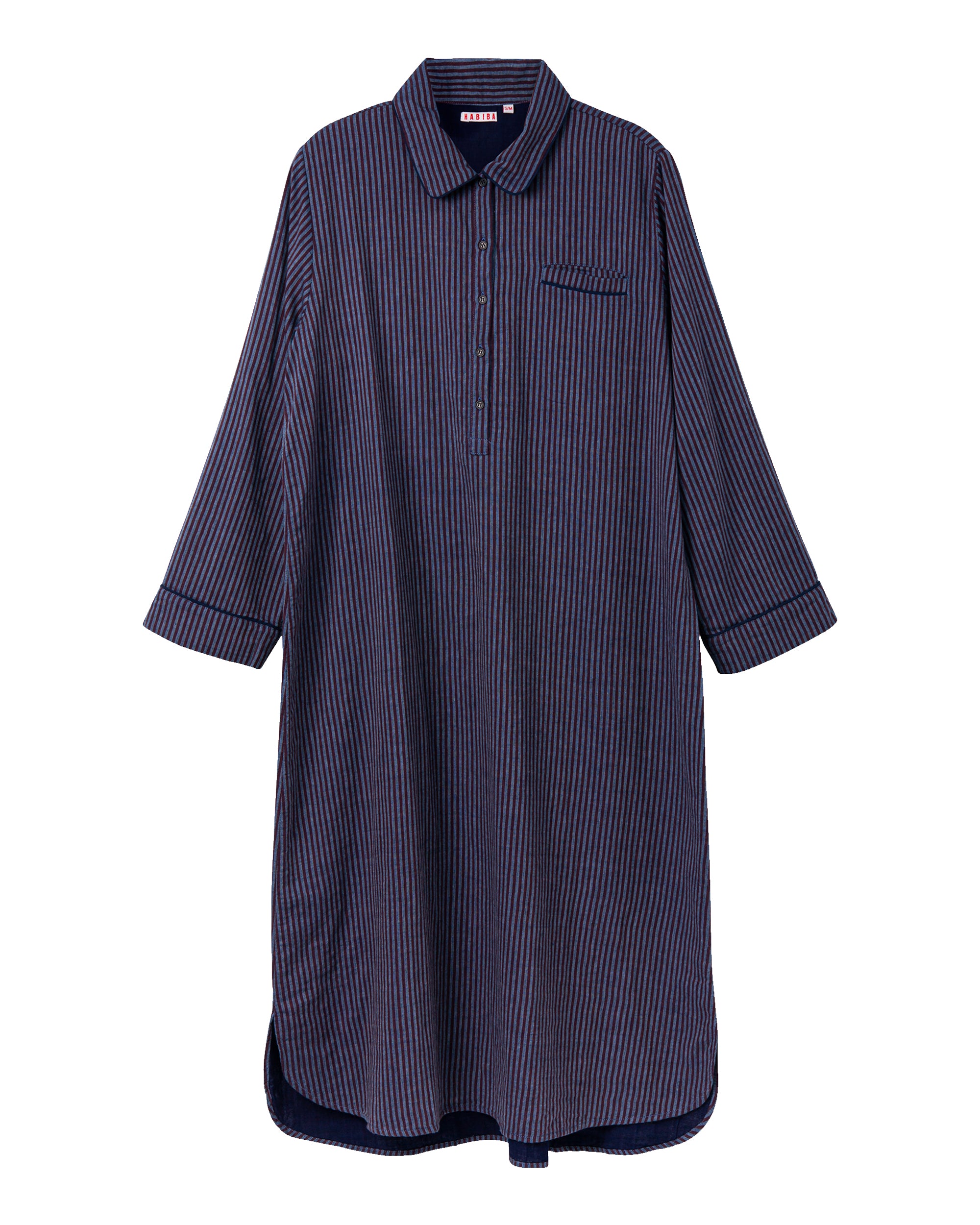 HABIBA GENTLEMAN SHIRT DRESS Dress PASTEL BLUE