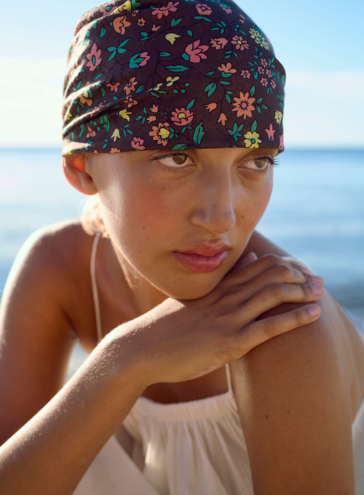 HABIBA HILMA BANDANA Bandana COFFEE