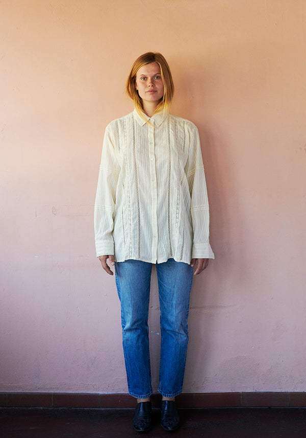 HABIBA LAURA OVERSIZED SHIRT Shirt VANILLA