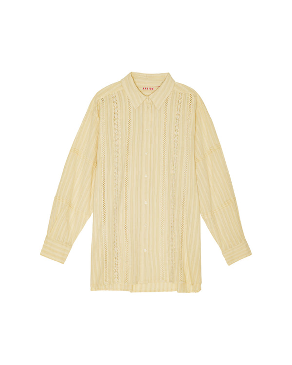 HABIBA LAURA OVERSIZED SHIRT Shirt VANILLA