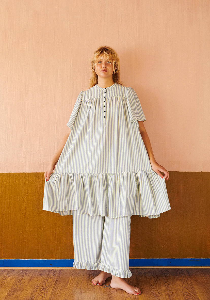 HABIBA MIO BABYDOLL DRESS Dress SAPPHIRE