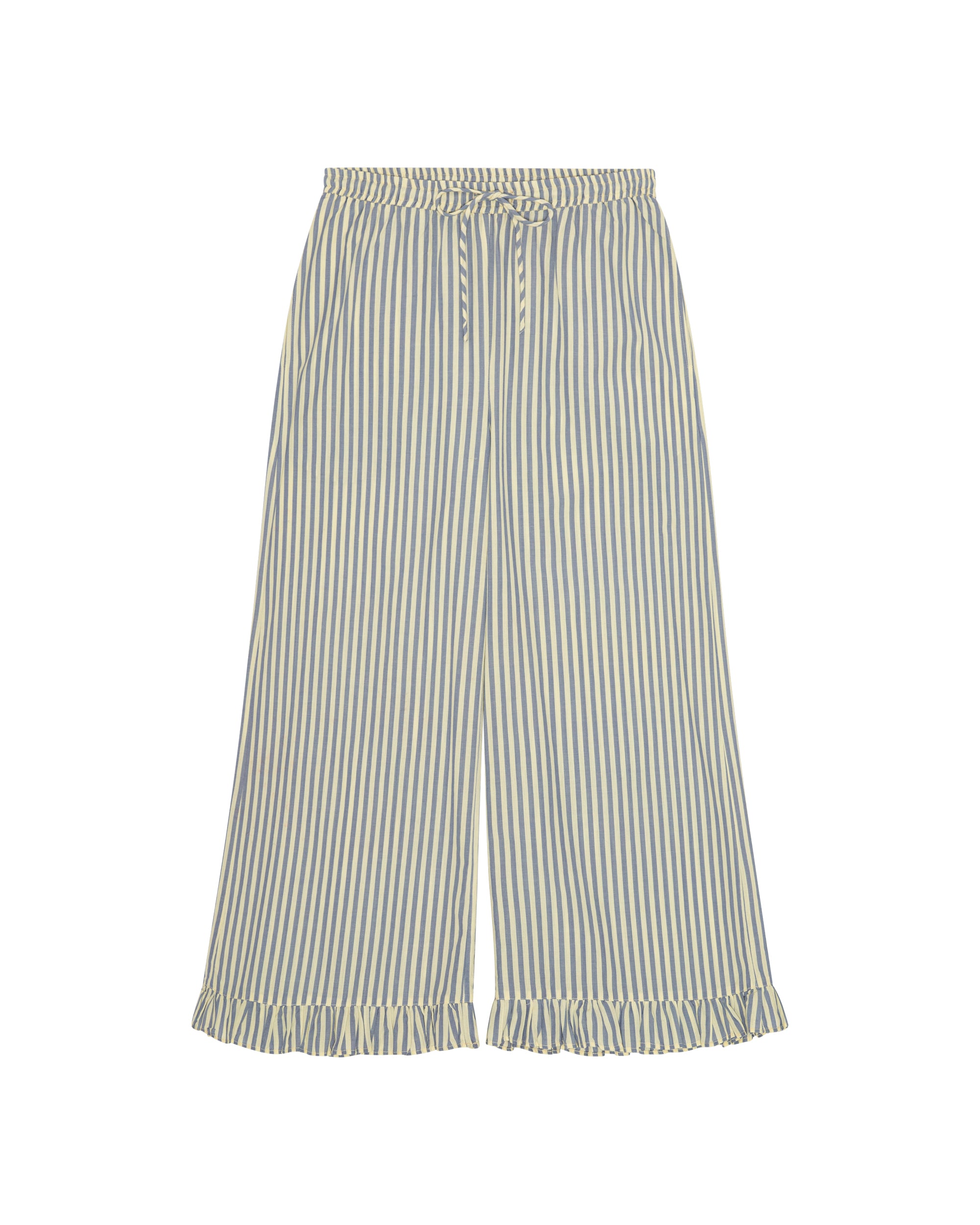 HABIBA MIO PANTS W. FRILL Pants SAPPHIRE