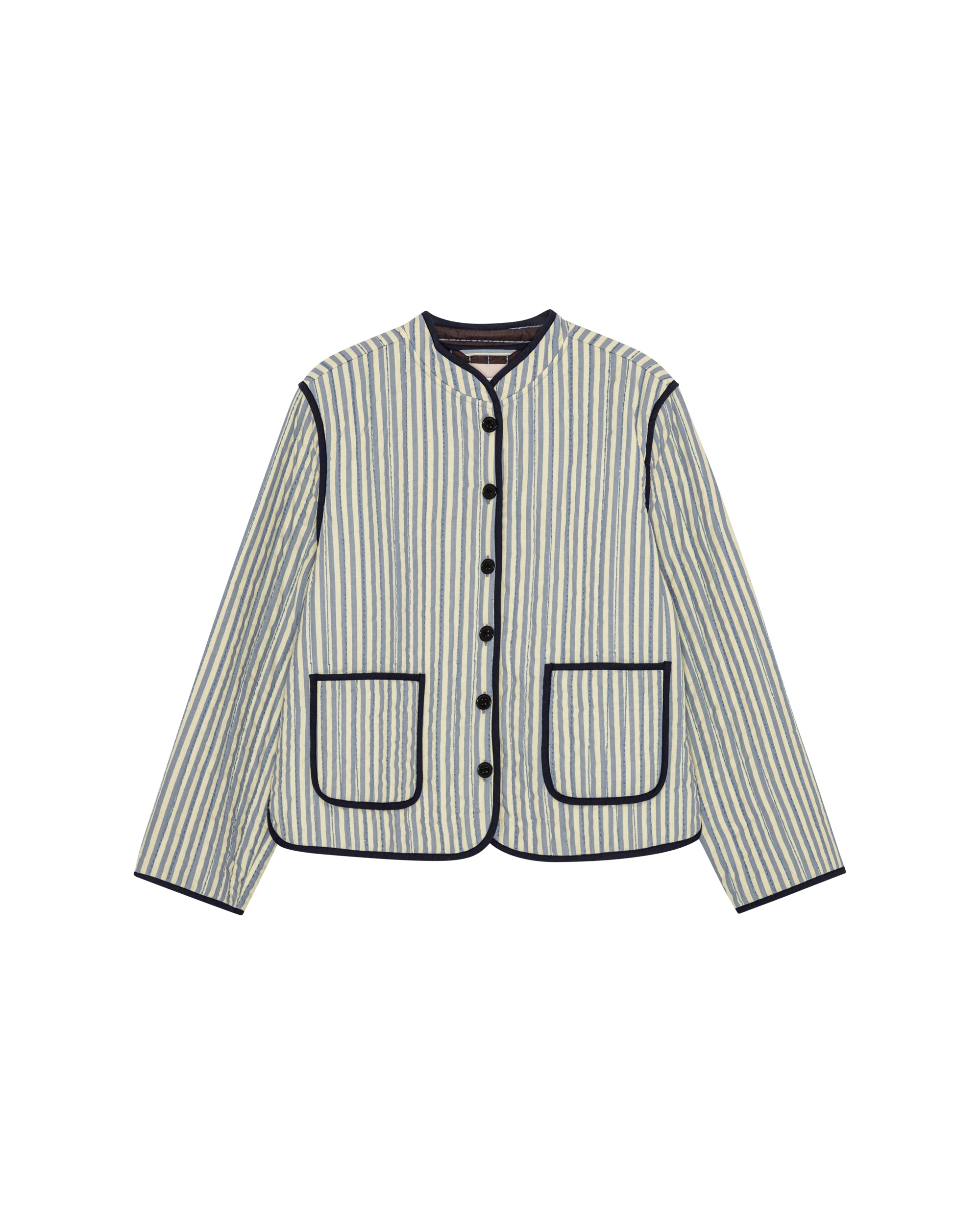 HABIBA MIO QUILTED CHINA JACKET Jacket SAPPHIRE