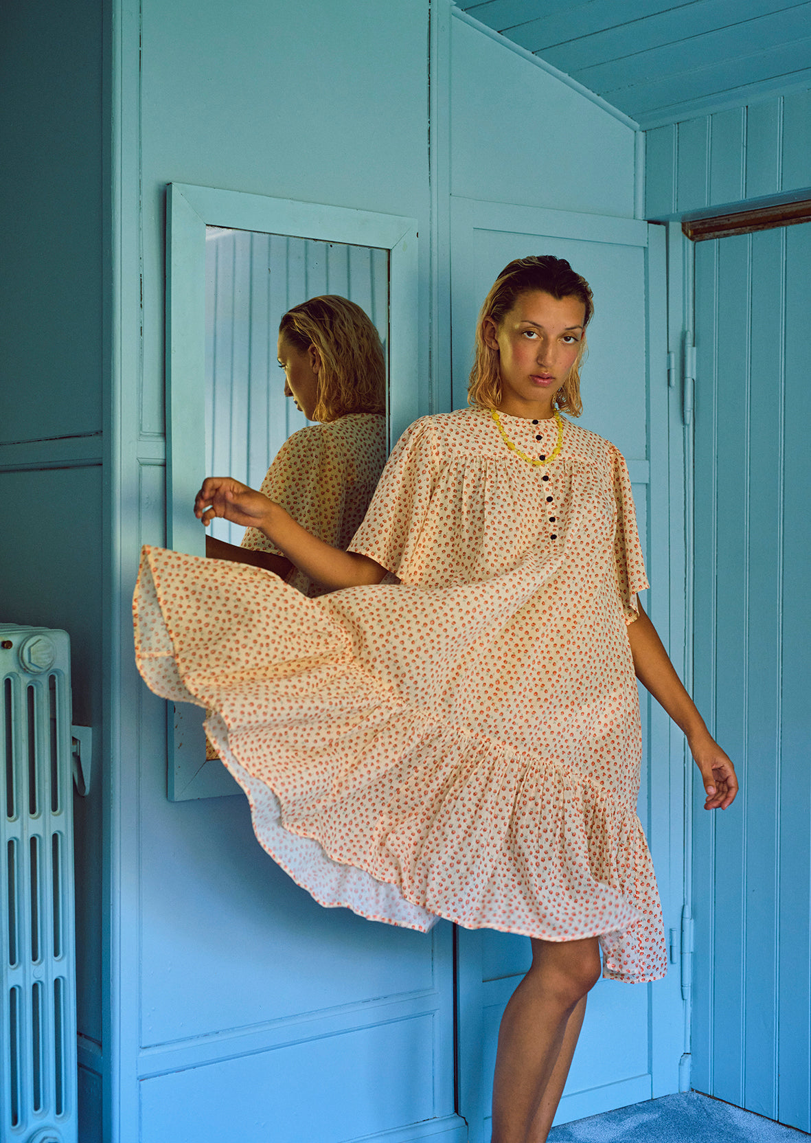 HABIBA NEW DAWN BABYDOLL DRESS Dress BERRY