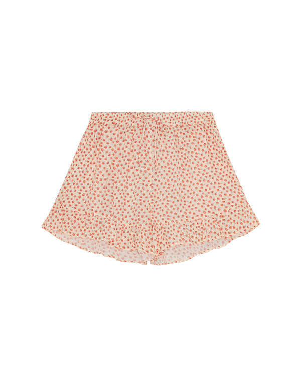 HABIBA NEW DAWN SHORTS W. FRILL Shorts BERRY