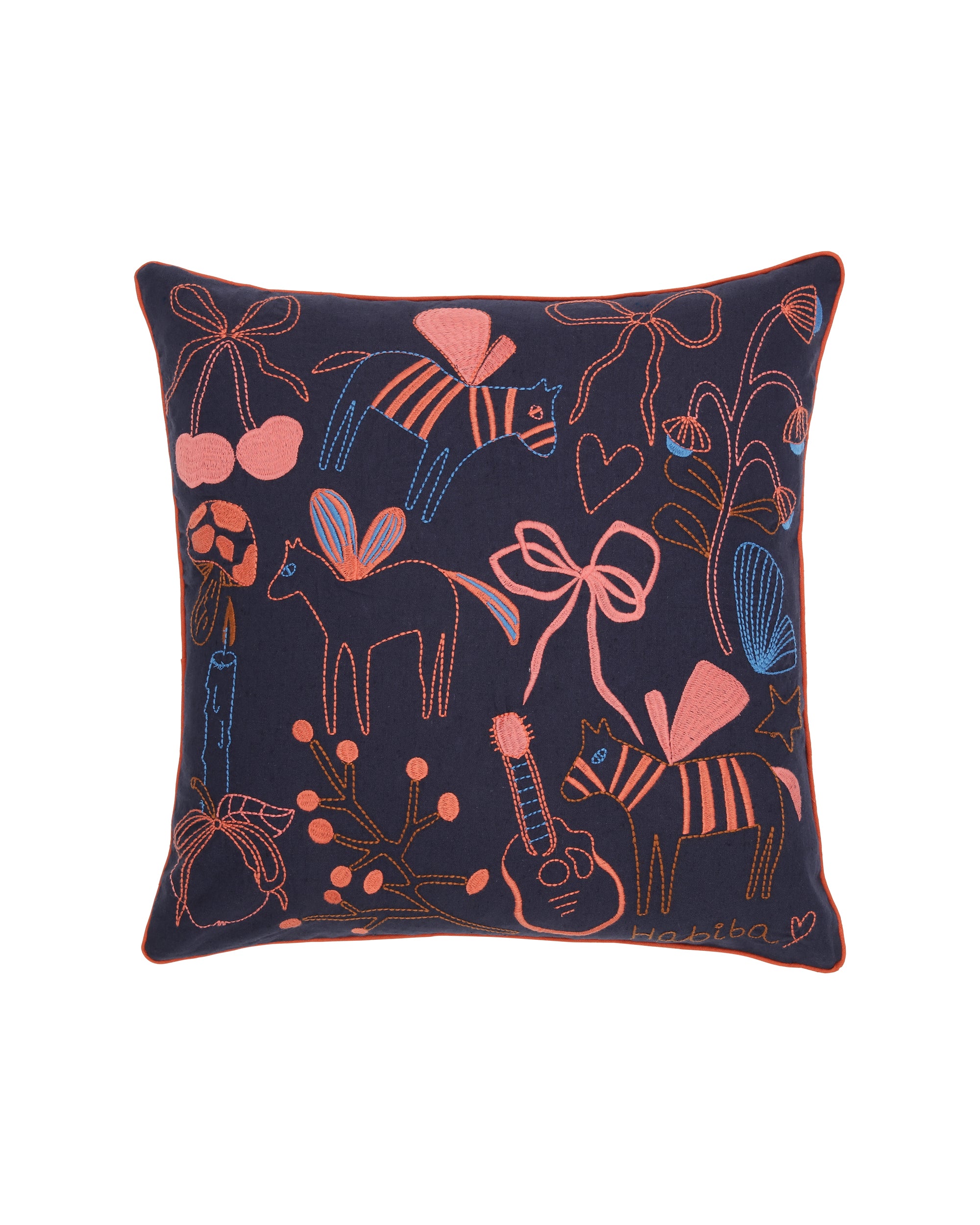 HABIBA NOVA CUSHION Cushion INDIGO