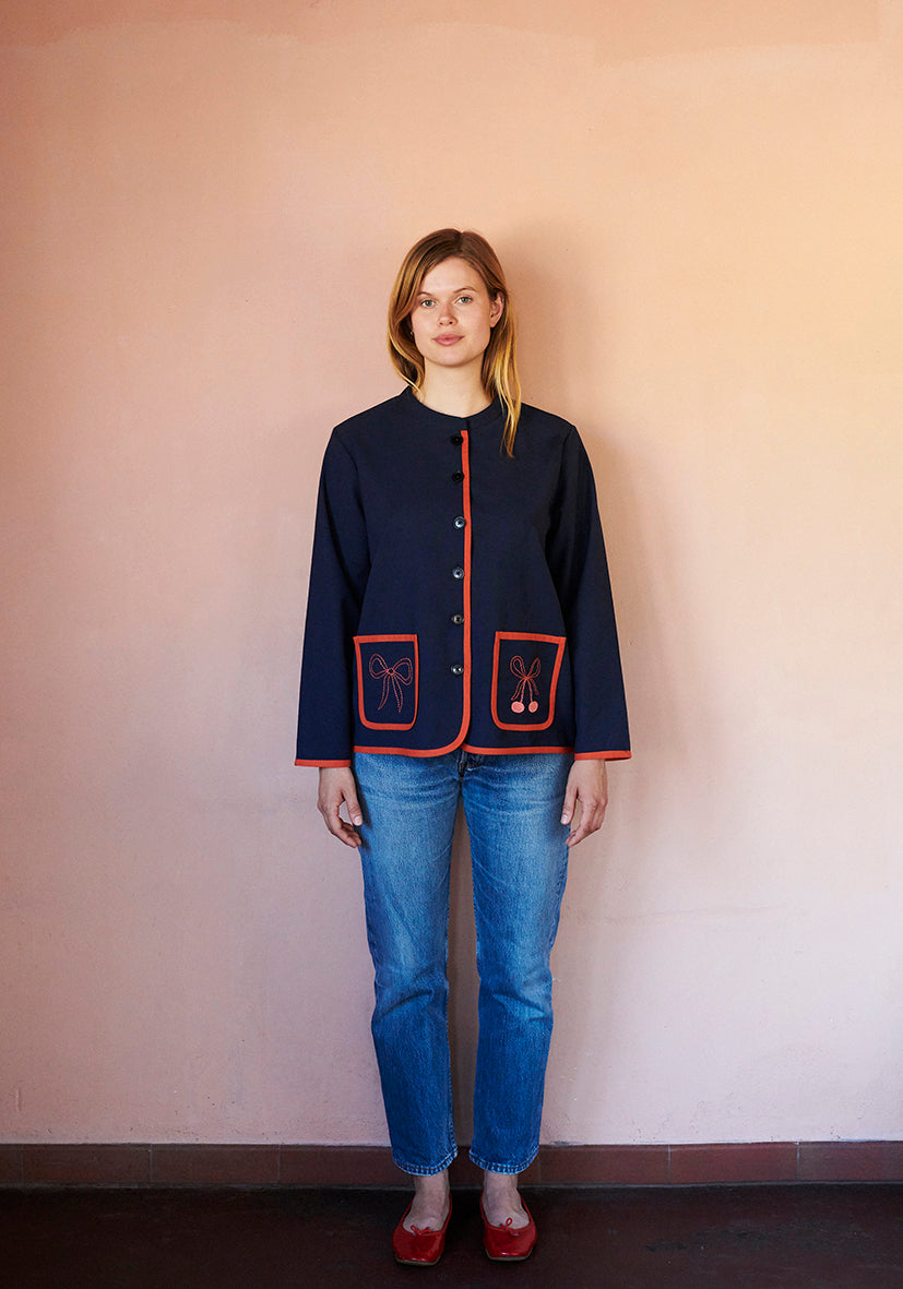 HABIBA NOVA JACKET W/ CHINA COLLAR Jacket CHUTNEY