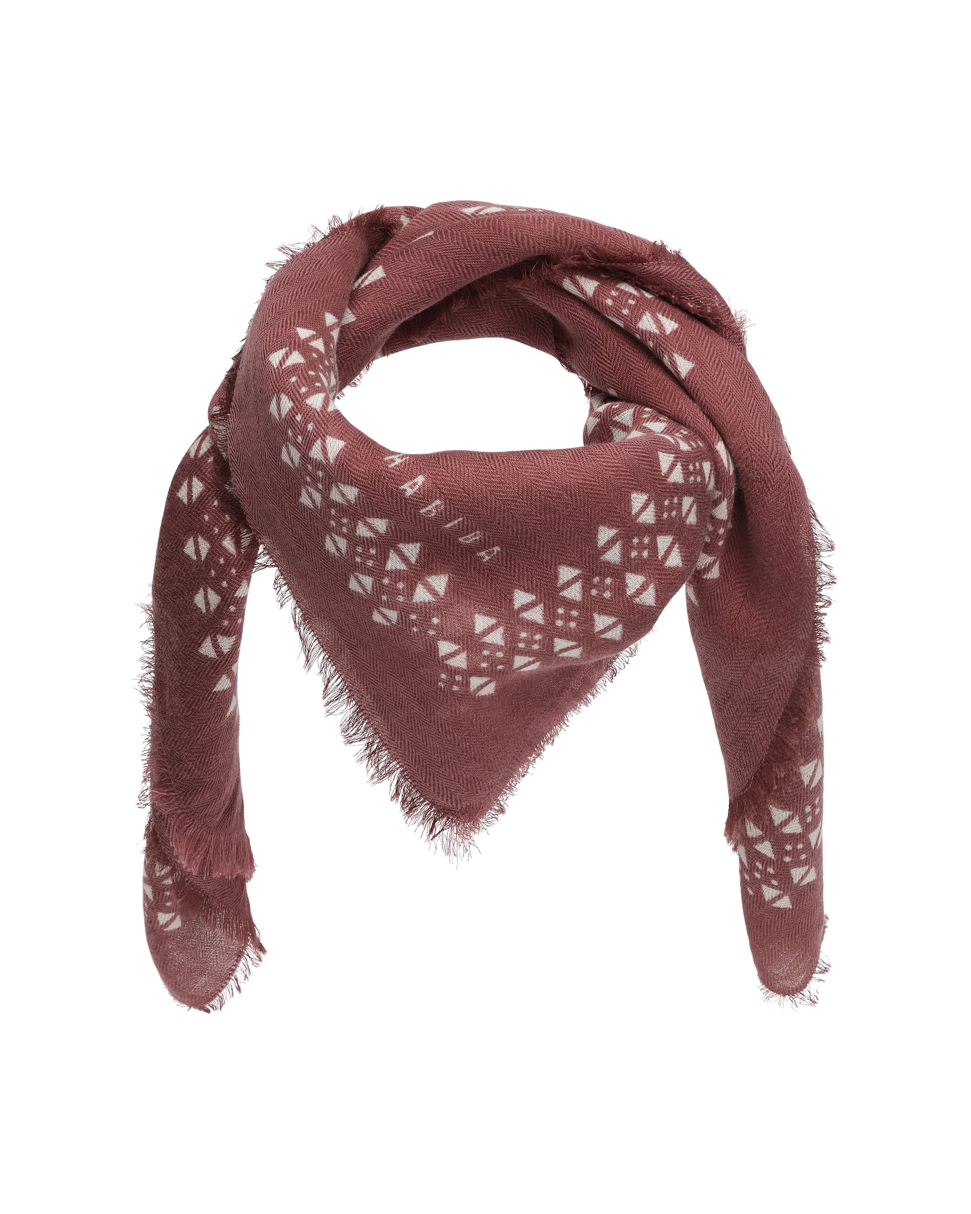 HABIBA PALOMA SCARF Scarf BURGUNDY