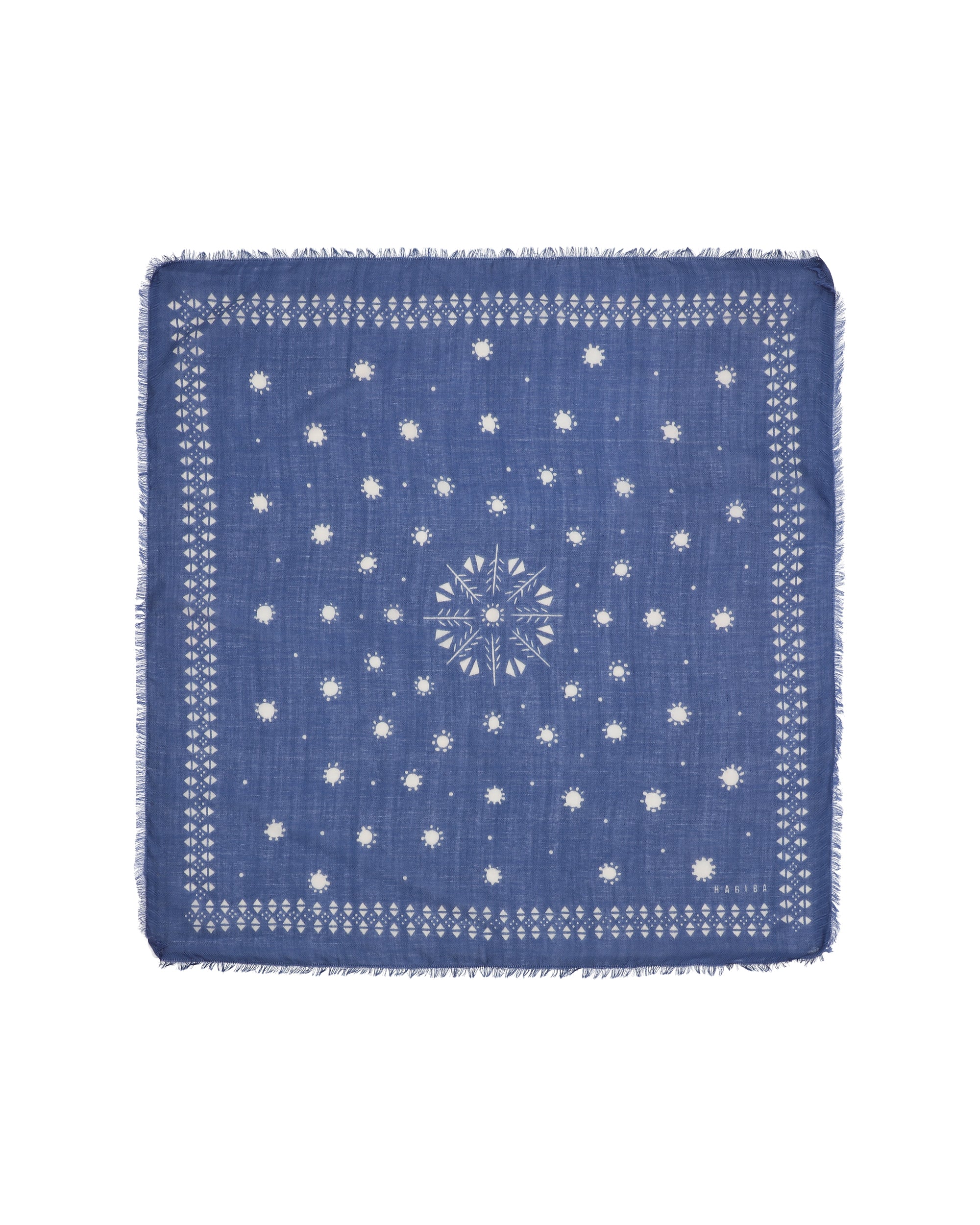 HABIBA PALOMA SCARF Scarf INDIGO