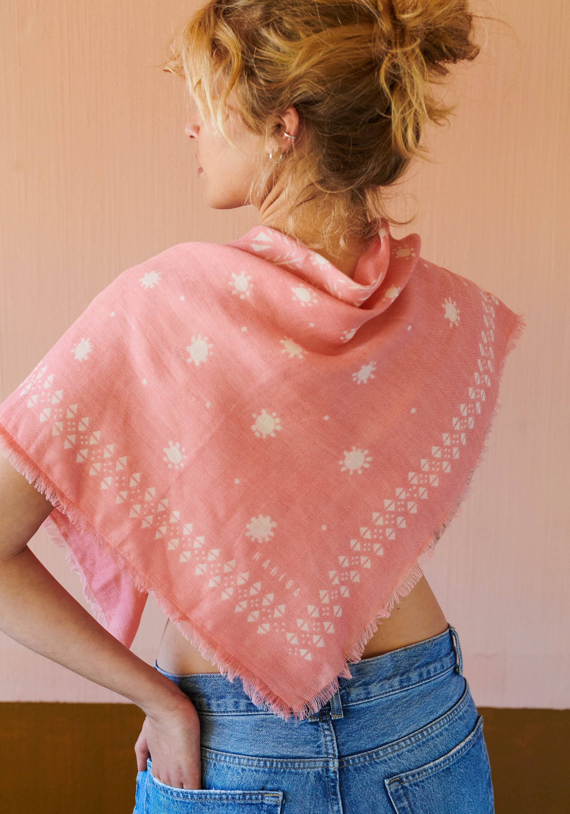 HABIBA PALOMA SCARF Scarf PINK